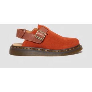 Dr. Martens JORGE II SUEDE & LEATHER SLINGBACK MULES size 8